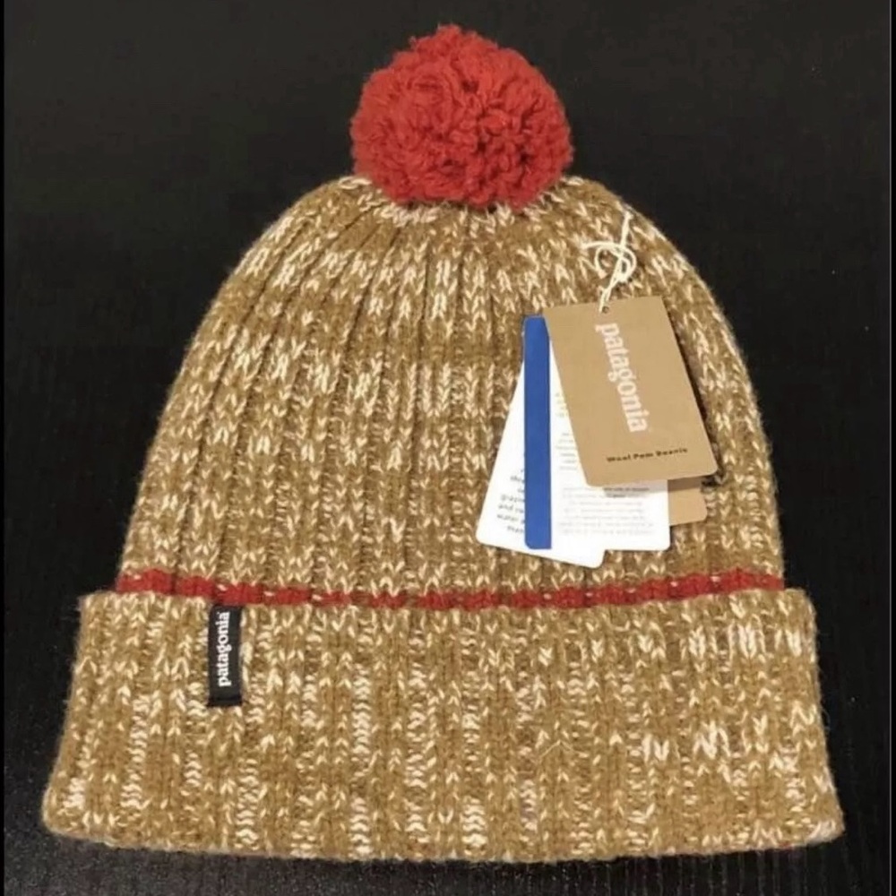 Patagonia Wool Pom Beanie